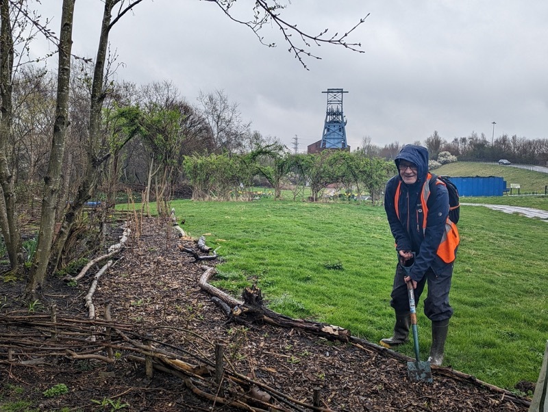 Other image for Volunteers working hard to preserve mining heritage